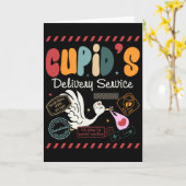 Cupido's Bezorgservice Arbeid Bevalling Verpleegst Kaart (Gele Bloem)