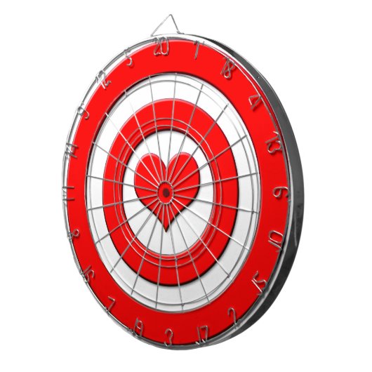Cupido's Bullseye Dartbord (Voorkant Rechts)