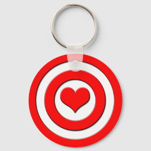 Cupido's Bullseye Sleutelhanger