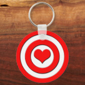 Cupido's Bullseye Sleutelhanger (Voorkant)