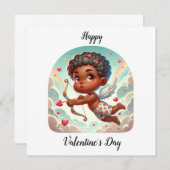 Cupido's Charm Valentijns Kaart (Voorkant / Achterkant)