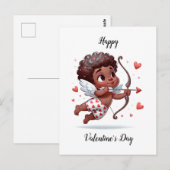 Cupido's Charm Valentijns Kaart (Voorkant / Achterkant)