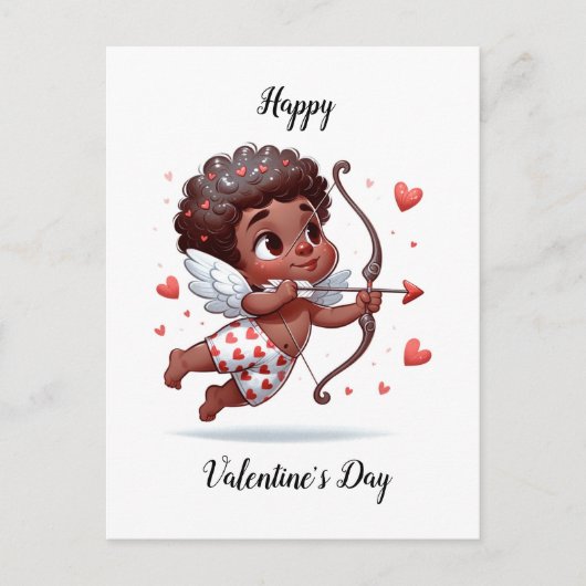 Cupido's Charm Valentijns Kaart (Voorkant)