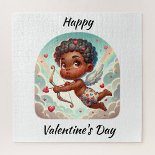 Cupido's Charm Valentijns Kaart Legpuzzel