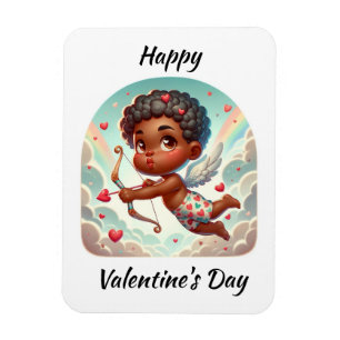 Cupido's Charm Valentijns Kaart Magneet