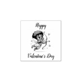 Cupido's Charm Valentijns Kaart Rubberstempel (Afrduk)