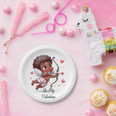 Cupido's charme is mijn Valentijn Papieren Bordje (Feest)