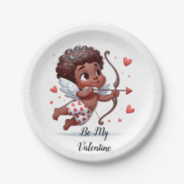 Cupido's charme is mijn Valentijn Papieren Bordje