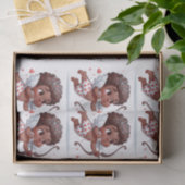 Cupido's charme is mijn Valentijn Tissuepapier (Geschenk)