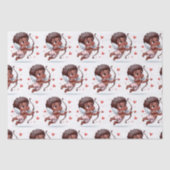 Cupido's charme is mijn Valentijn Tissuepapier (Voorkant)