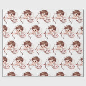 Cupido's charme is van mij cadeaupapier (Vlak)