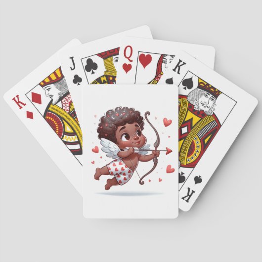 Cupido's charme pokerkaarten (Achterkant)