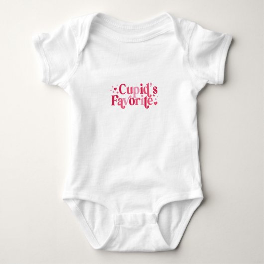 Cupido's favoriete Baby bodysuit (Voorkant)