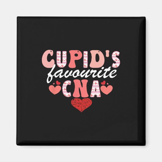 Cupido's favoriete CNA-Valentijn Gecertificeerd Ve Magneet (Voorkant)