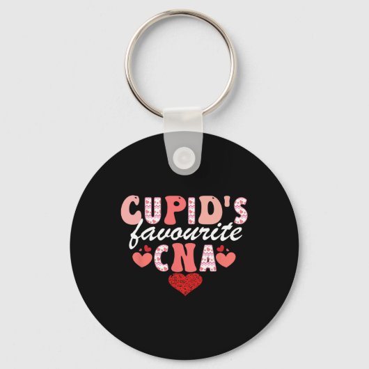 Cupido's favoriete CNA-Valentijn Gecertificeerd Ve Sleutelhanger (Voorkant)