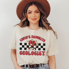 Cupido's favoriete geoloog Valentijnsdag Geologie T-shirt