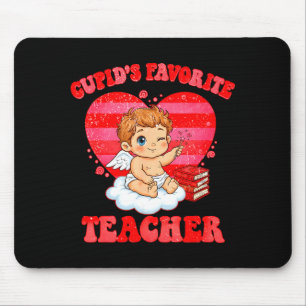 Cupido's favoriete leraar voor leraren Meisjes Sch Muismat