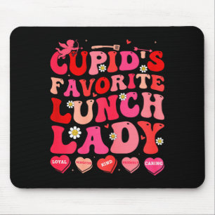 Cupido's Favoriete Lunchdame Cafetaria Medewerker Muismat