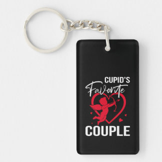 Cupido's favoriete paar - Grappige Valentijn's Day Sleutelhanger