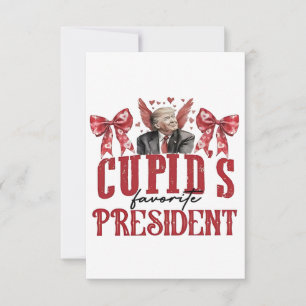 Cupido's favoriete President Valentijn Trump Bedankkaart