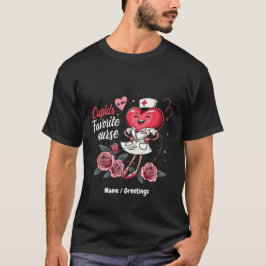 Cupido's favoriete verpleegster Grappig en Schatti T-shirt