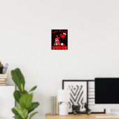 Cupido's Favoriete Verpleegster Kabouter Valentijn Poster (Thuiskantoor)