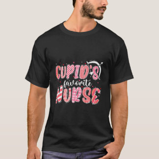 Cupido's Favoriete Verpleegster Verpleegstersdag T-shirt