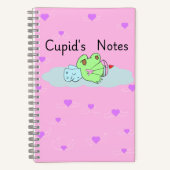 Cupido's notitieboekje notitieboek (Voorkant)