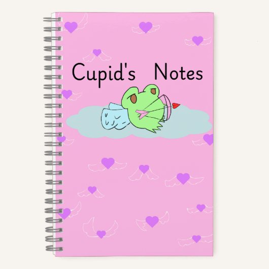 Cupido's notitieboekje  notitieboek (Voorkant)