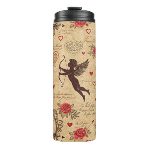 Cupido's Romantische Patroon (10) Thermosbeker
