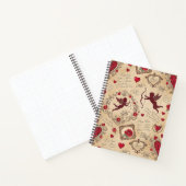 Cupido's Romantische Patroon (2) Notitieboek (Binnen)
