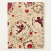 Cupido's Romantische Patroon (2) Planner (Achterkant)