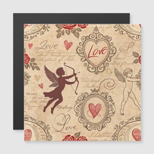  Cupido's Romantische Patroon (3) (Voorkant / Achterkant)