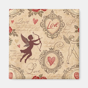 Cupido's Romantische Patroon (3) Magneet