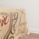 Cupido's Romantische Patroon (3) Tafelkleed (Voorbeeld)