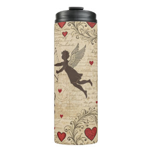  Cupido's Romantische Patroon (6) Thermosbeker