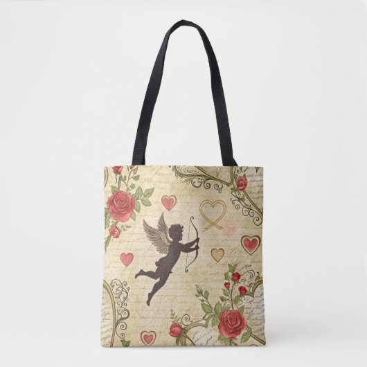  Cupido's Romantische Patroon (7) Tote Bag (Voorkant)