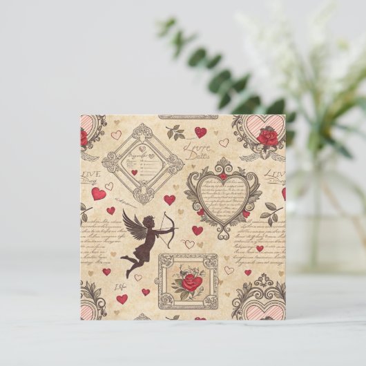 Cupido's Romantische Patroon (8) (Staand voorkant)