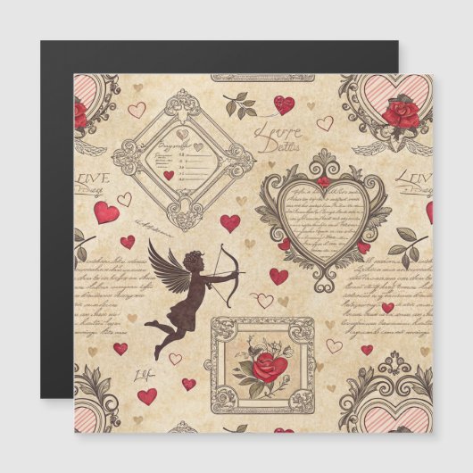  Cupido's Romantische Patroon (8) (Voorkant / Achterkant)