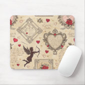 Cupido's Romantische Patroon (8) Muismat (Met muis)