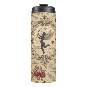 Cupido's Romantische Patroon (9) Thermosbeker