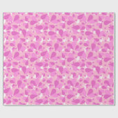Cupido's Roze Confetti Cadeaupapier (Vlak)
