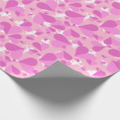Cupido's Roze Confetti Cadeaupapier (Hoek)