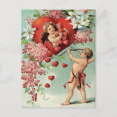 Cupido's Target Valentijn Briefkaart (Voorkant)