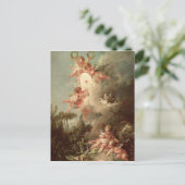 Cupido's Target, van 'Les Amours des Dieux' Briefkaart (Staand voorkant)