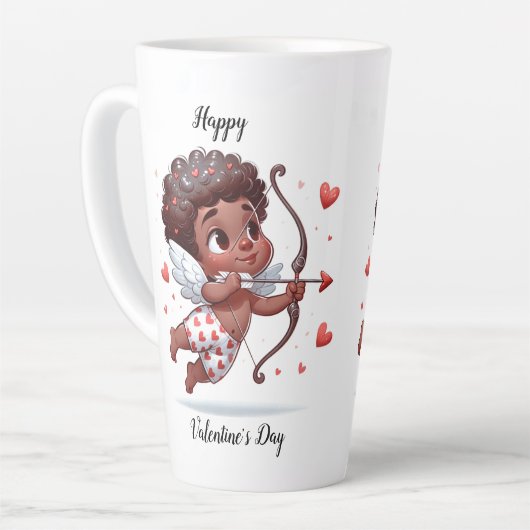 Cupido's Valentijns Latte Mok (Linkerhoek)