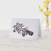 Cupid's Arrow Valentine's Day Card Kaart (Gele Bloem)