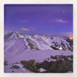 Cupid's Celestial Uitzicht Glazen Onderzetter