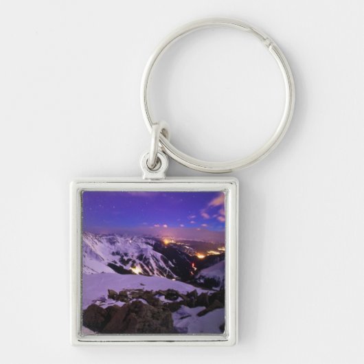 Cupid's Celestial Uitzicht Sleutelhanger (Voorkant)