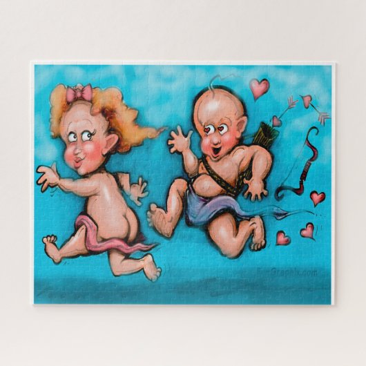 Cupid's Chase Legpuzzel (Horizontaal)
